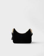 Prada Re-Edition mini velvet bag - Image 5